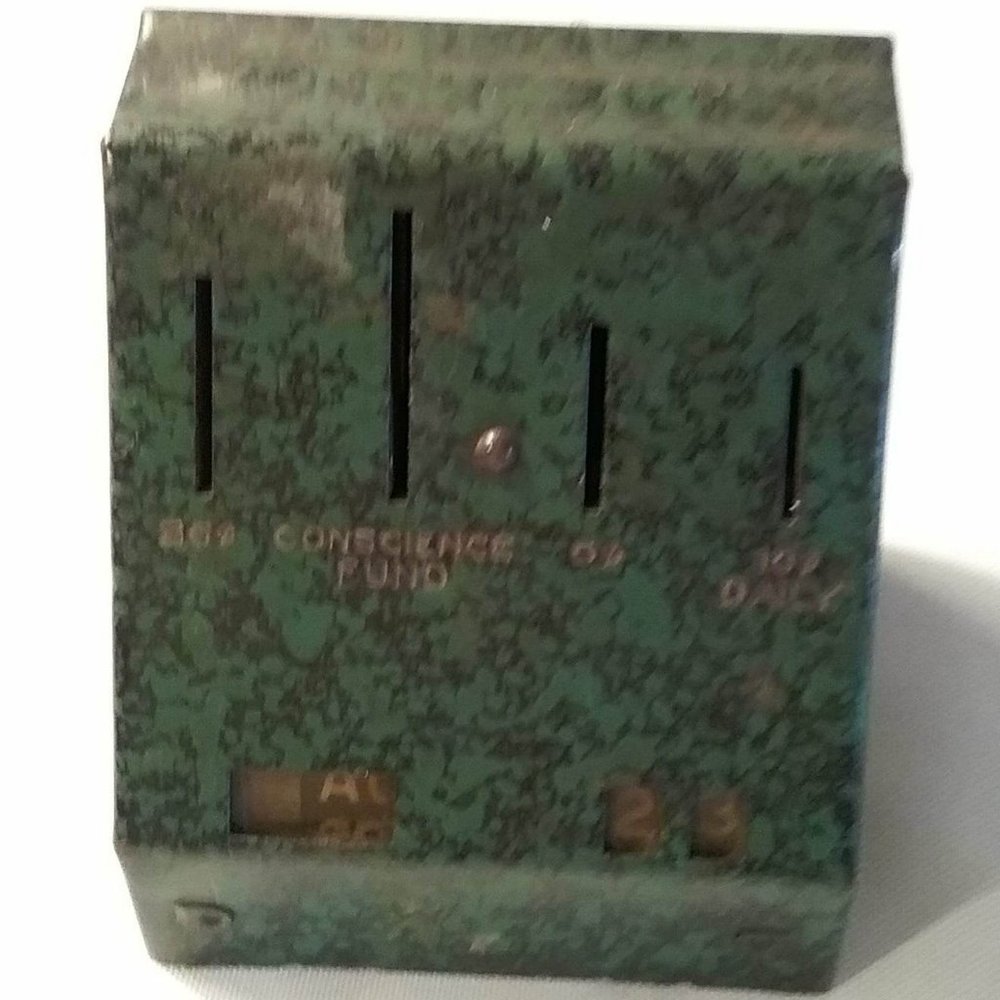 Vintage Coin Bank Speer Rosefelt Piggy Bank